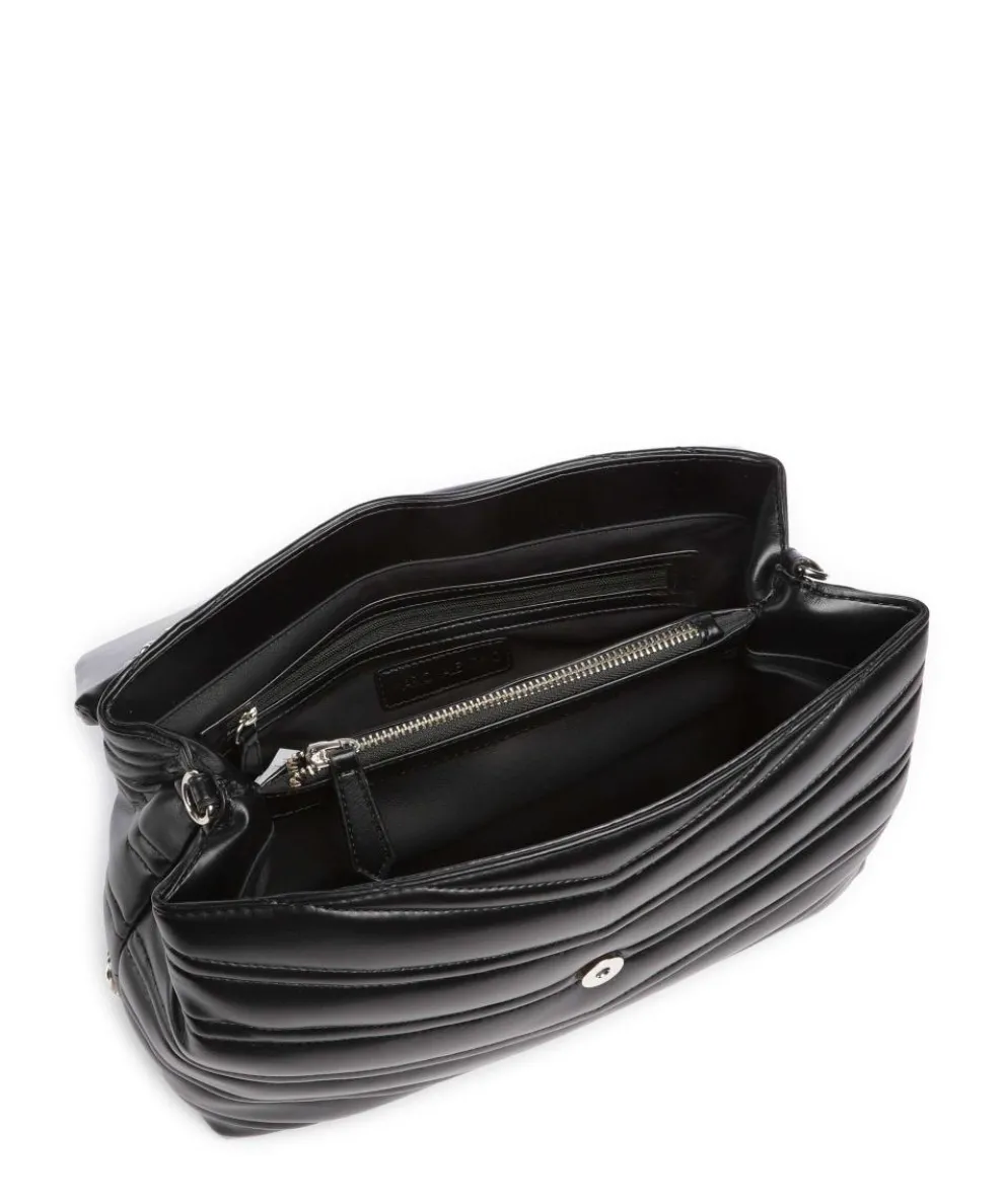 Privilege Schultertasche Lederimitat schwarz