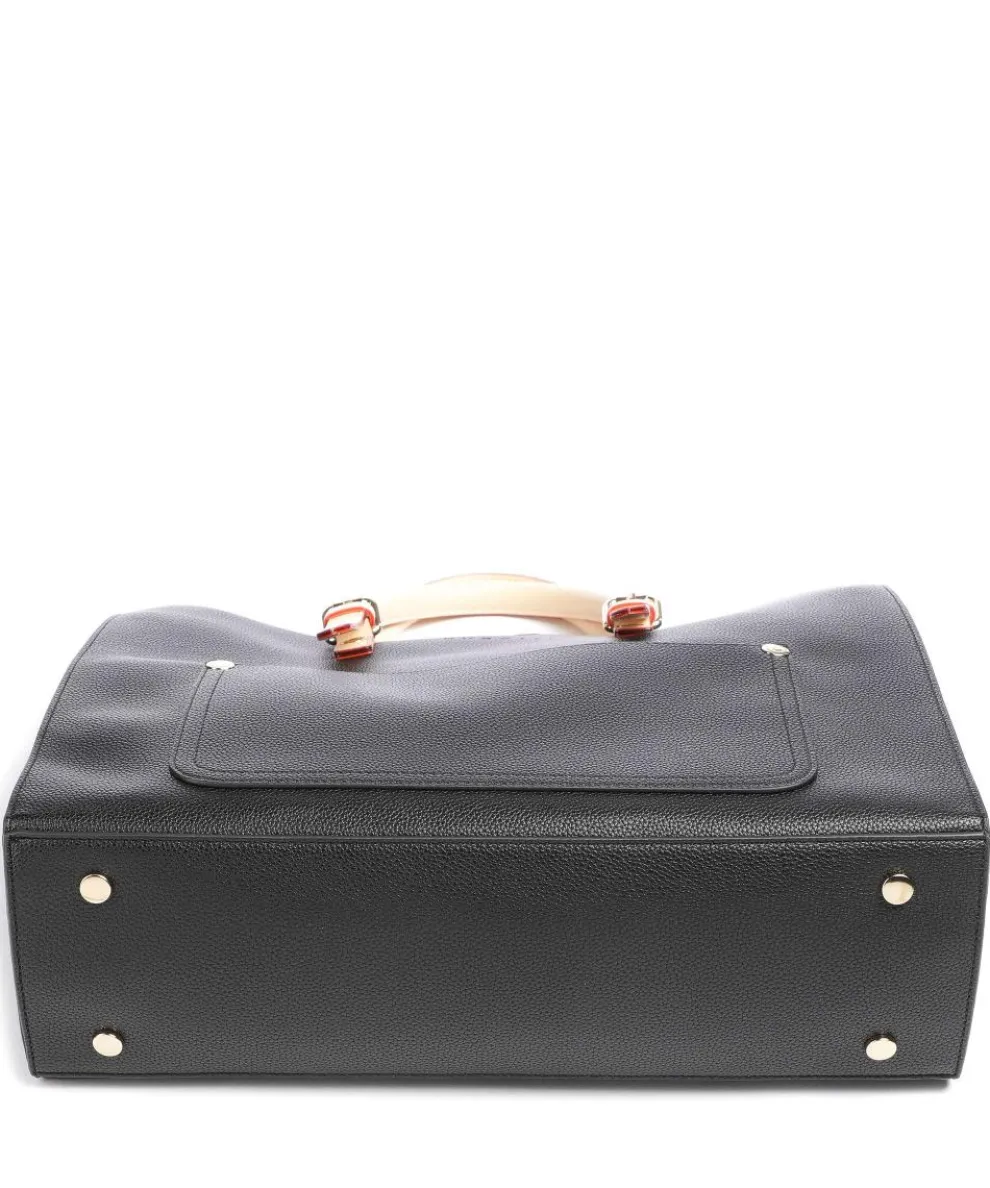 Ella Handtasche Lederimitat schwarz