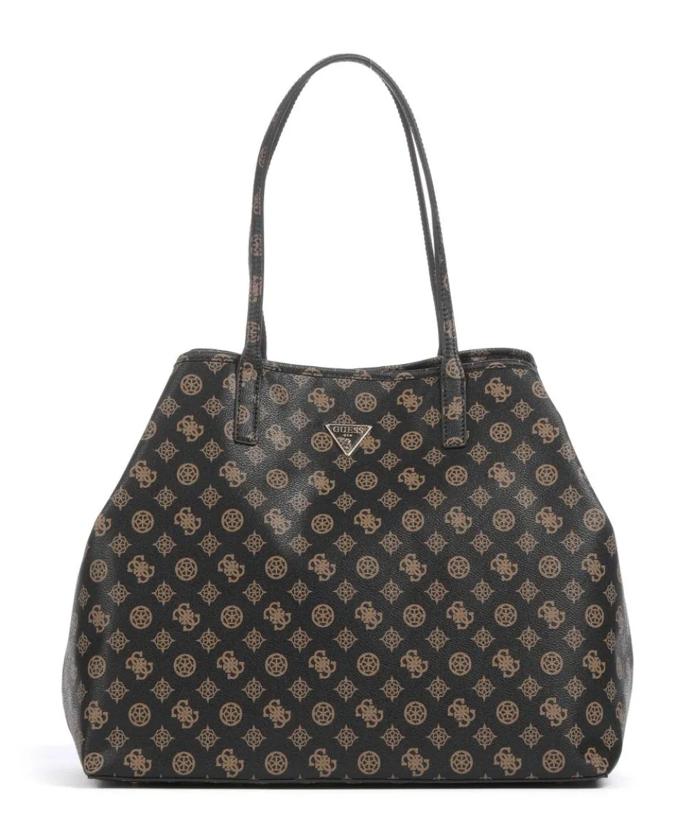 Victtoria Eco Shopper Lederimitat dunkelbraun