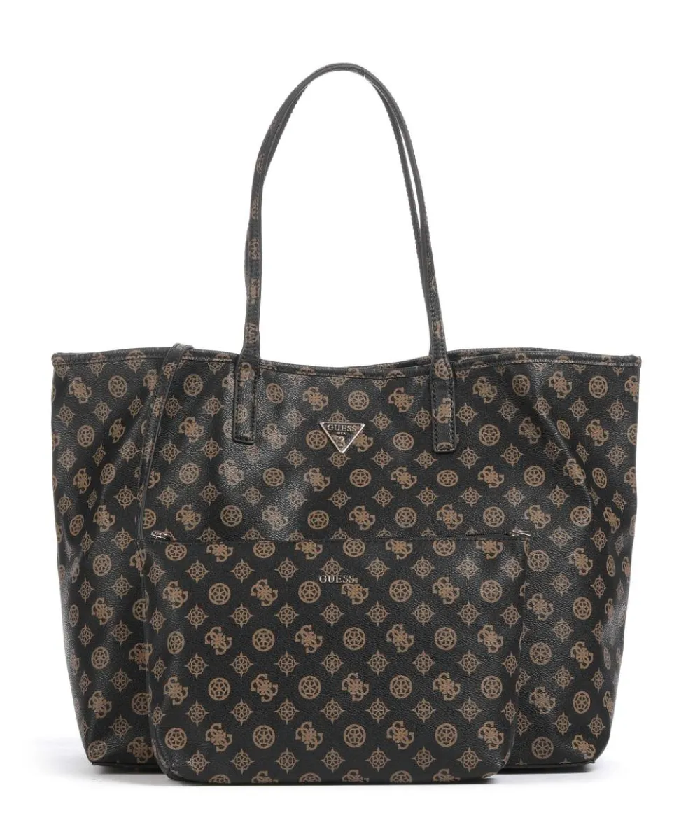 Victtoria Eco Shopper Lederimitat dunkelbraun