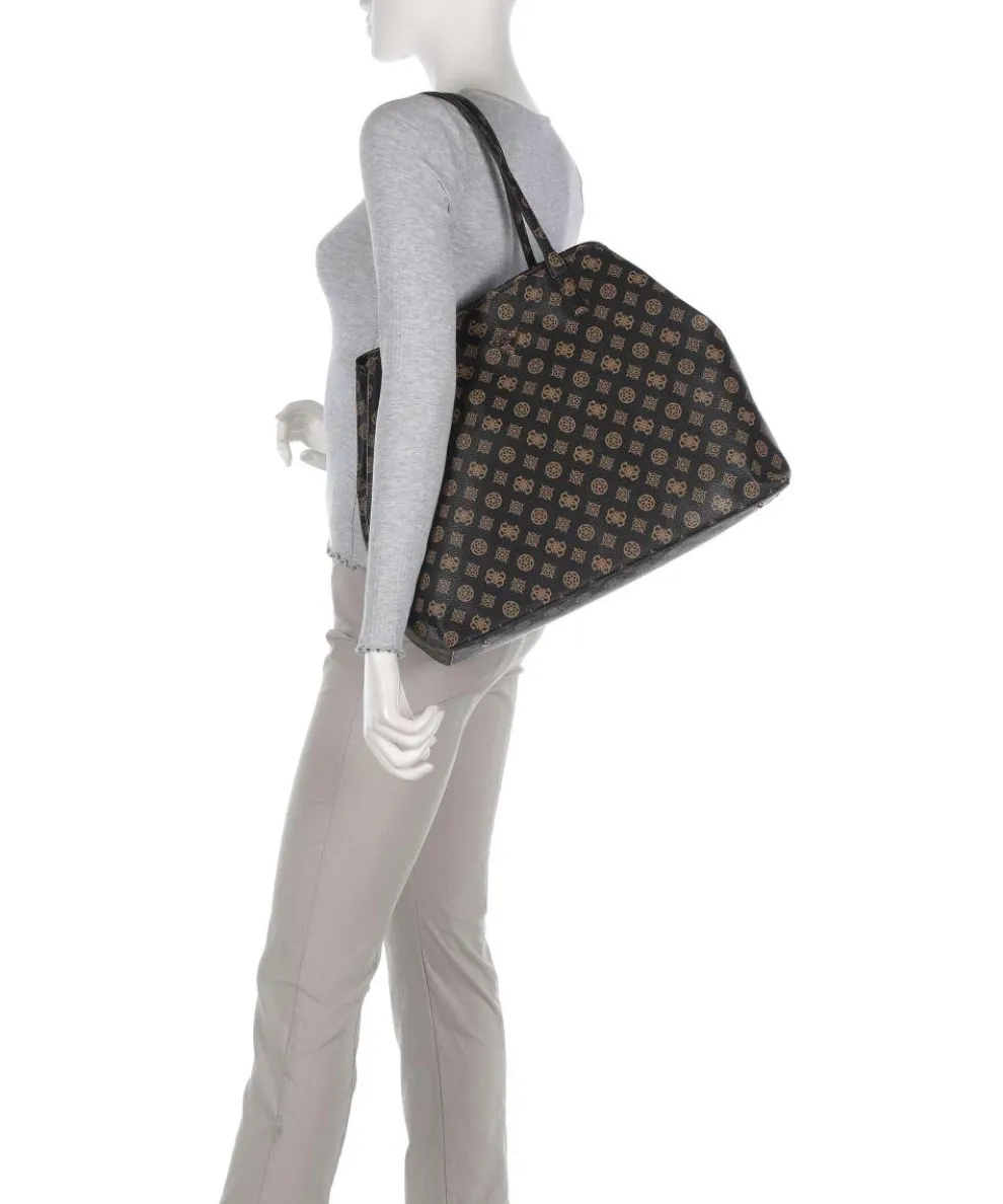 Victtoria Eco Shopper Lederimitat dunkelbraun