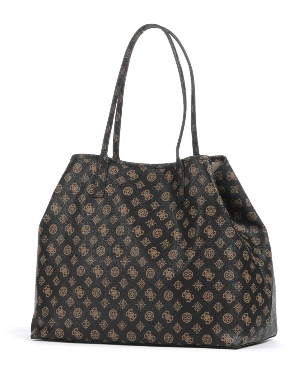 Victtoria Eco Shopper Lederimitat dunkelbraun