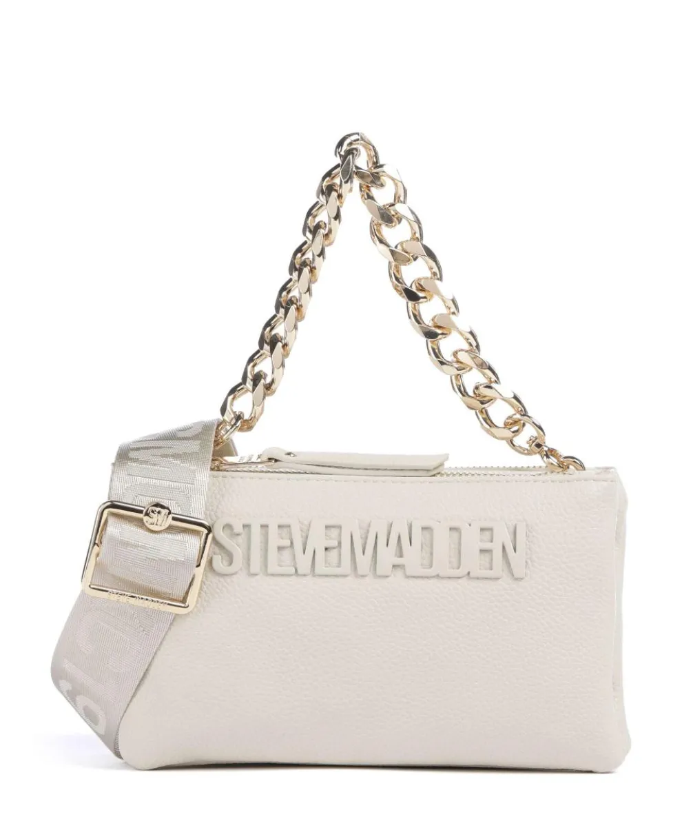 BNICCO Umhängetasche Lederimitat elfenbein