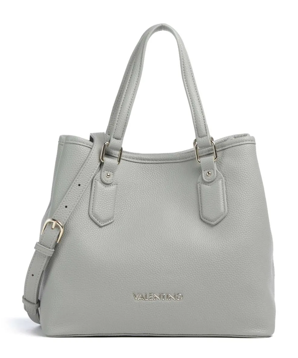 Brixton Handtasche Lederimitat hellgrau