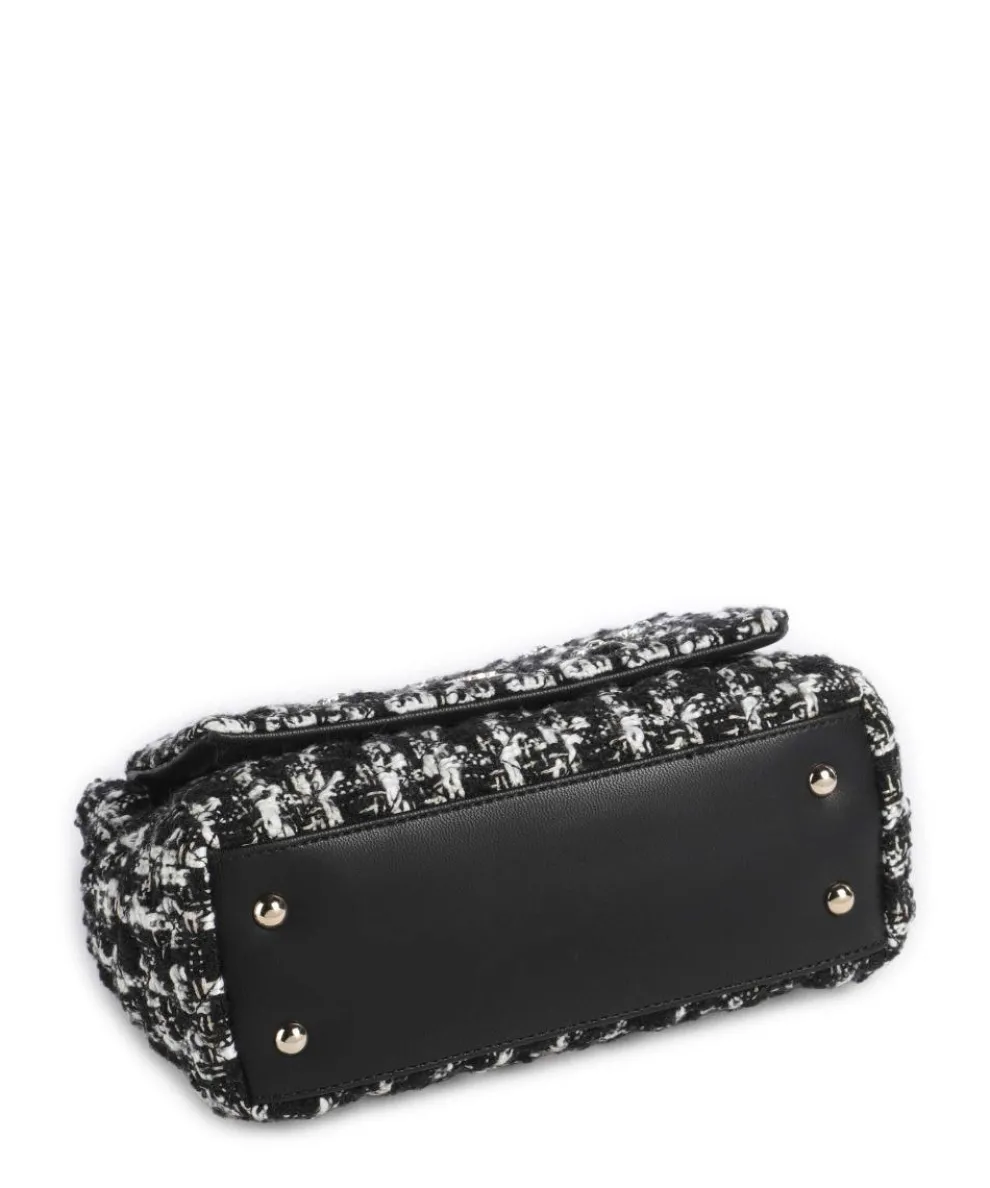 Everlee Schultertasche Textil schwarz/weiß