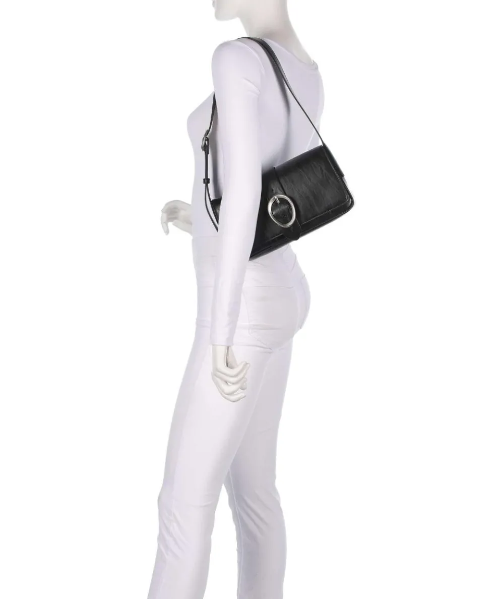 BCELENA Schultertasche Lederimitat schwarz