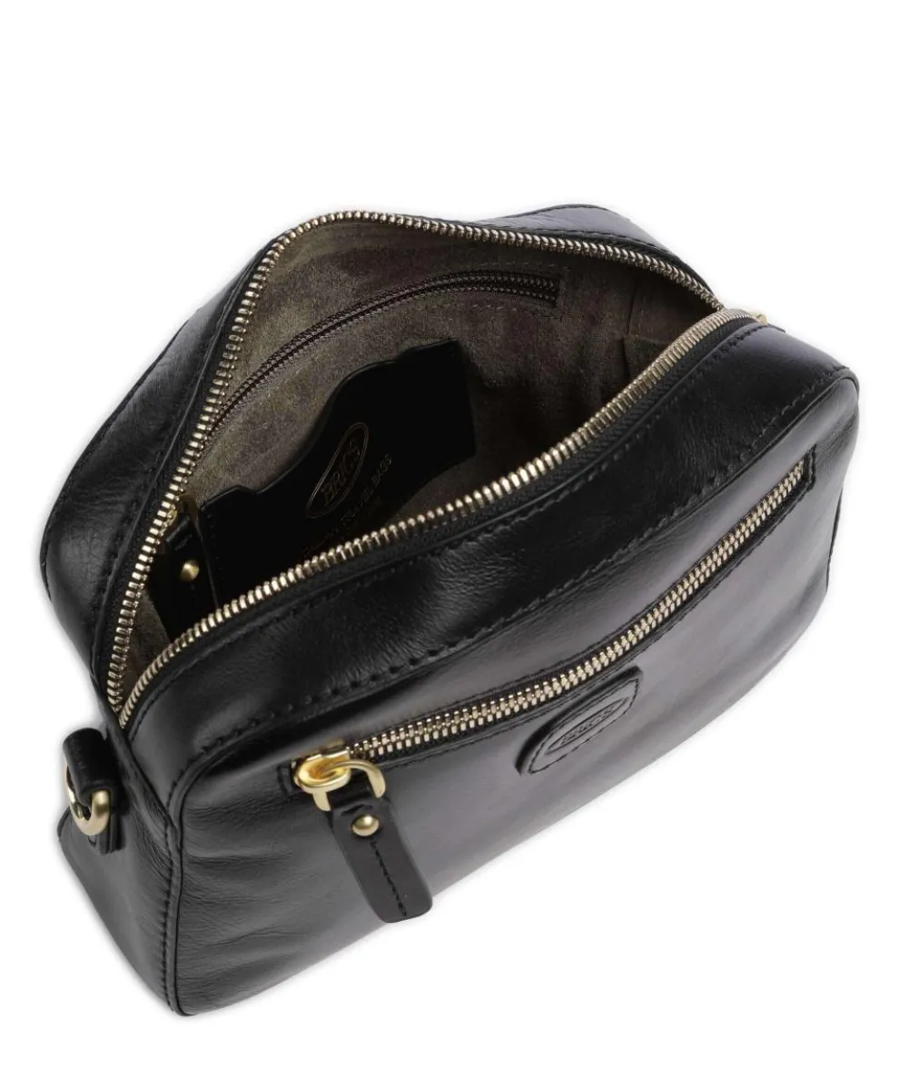 Volterra Modell Umhängetasche fein genarbtes Leder schwarz