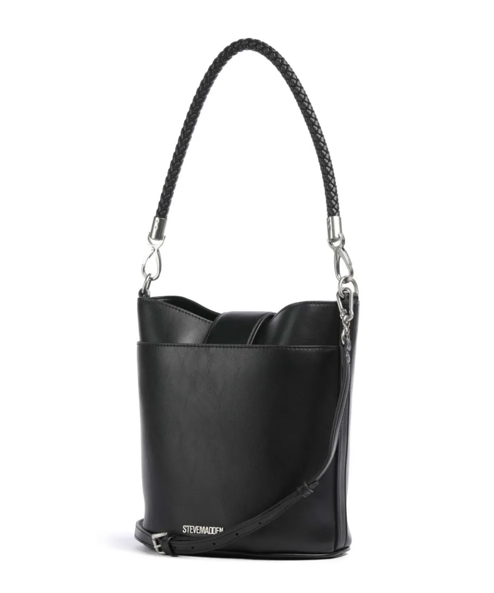 BARRIE Bucket bag Lederimitat schwarz