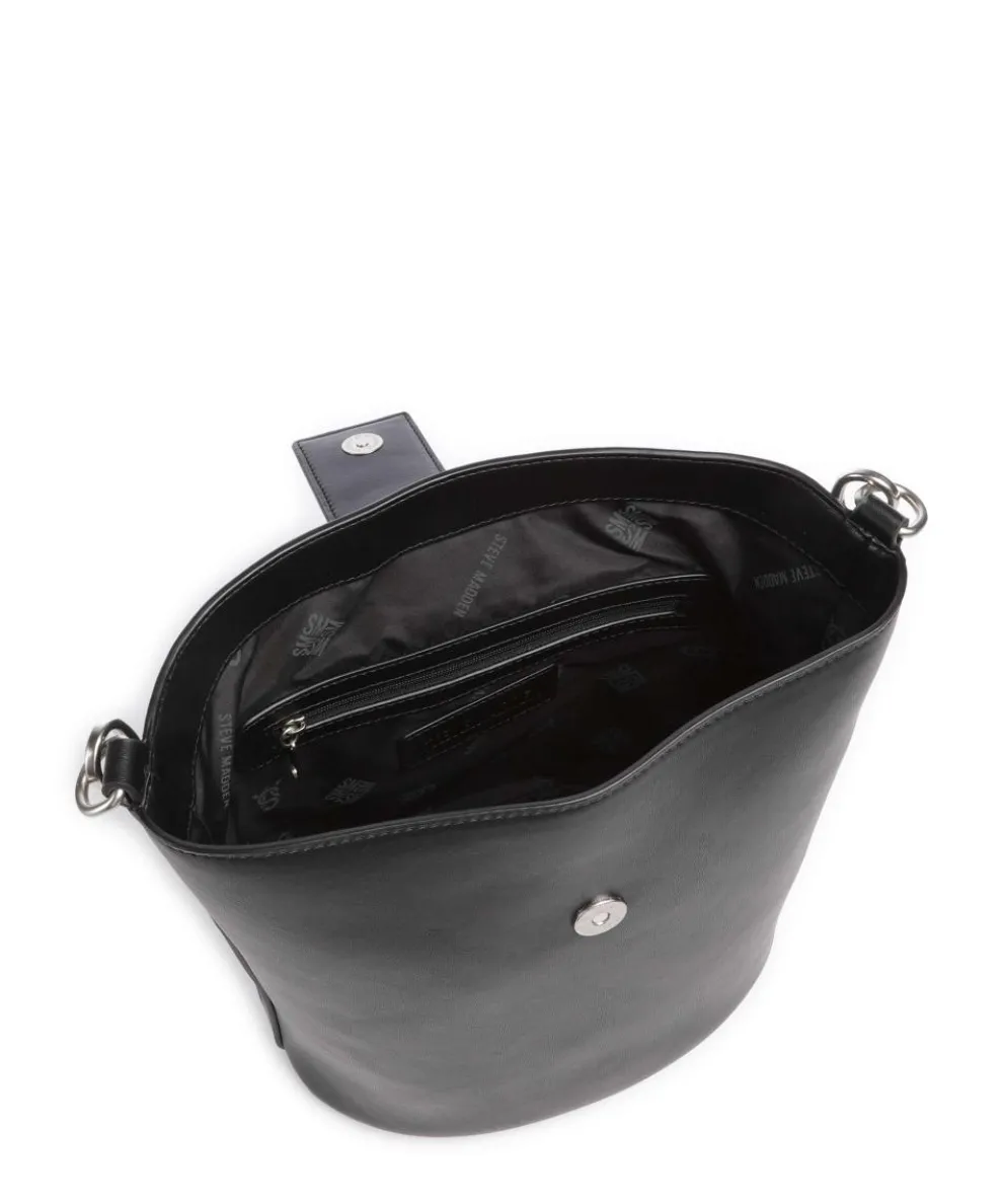 BARRIE Bucket bag Lederimitat schwarz