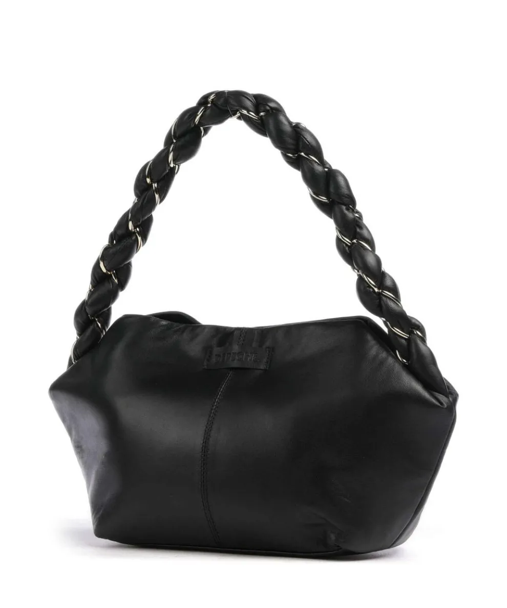 Twisted Tale Schultertasche Schafsleder schwarz