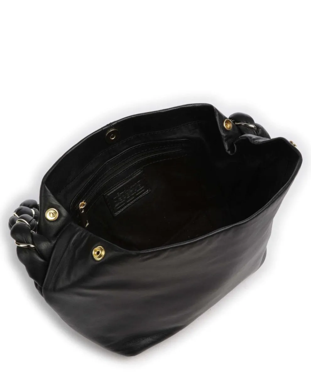 Twisted Tale Schultertasche Schafsleder schwarz
