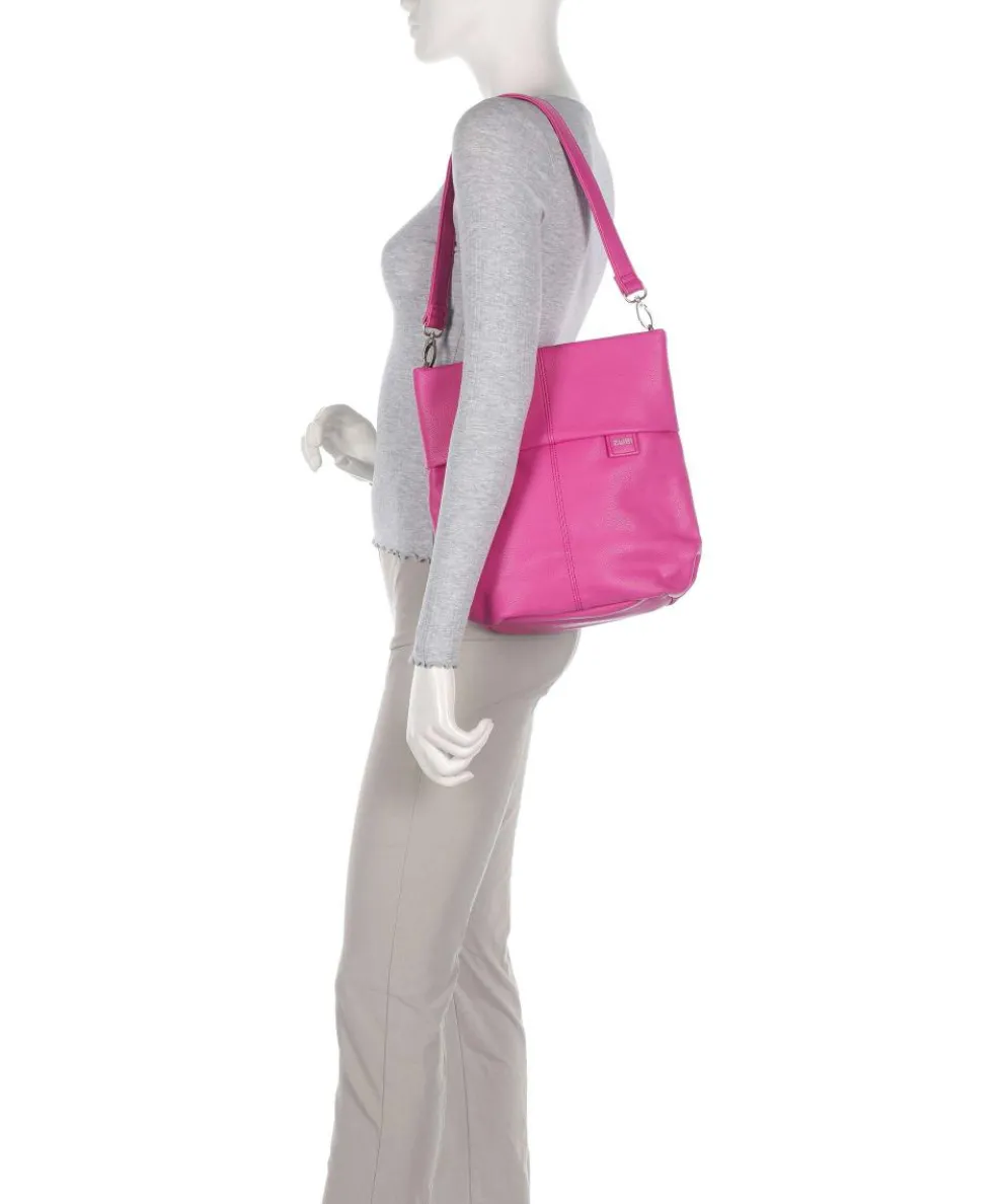 Mademoiselle.M M90 Beuteltasche Lederimitat pink
