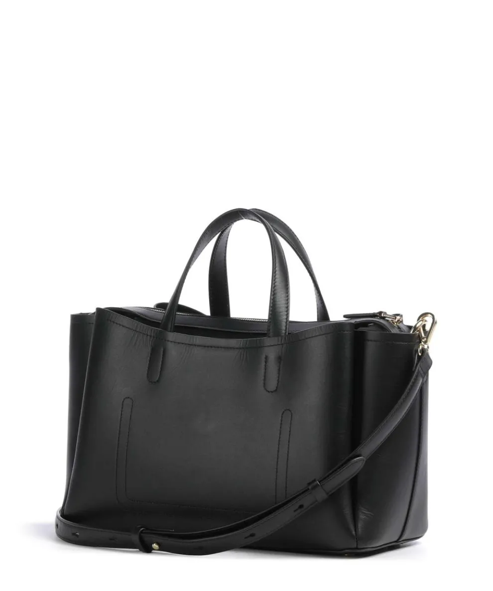 Bathurst Mews Handtasche fein genarbtes Rindsleder schwarz