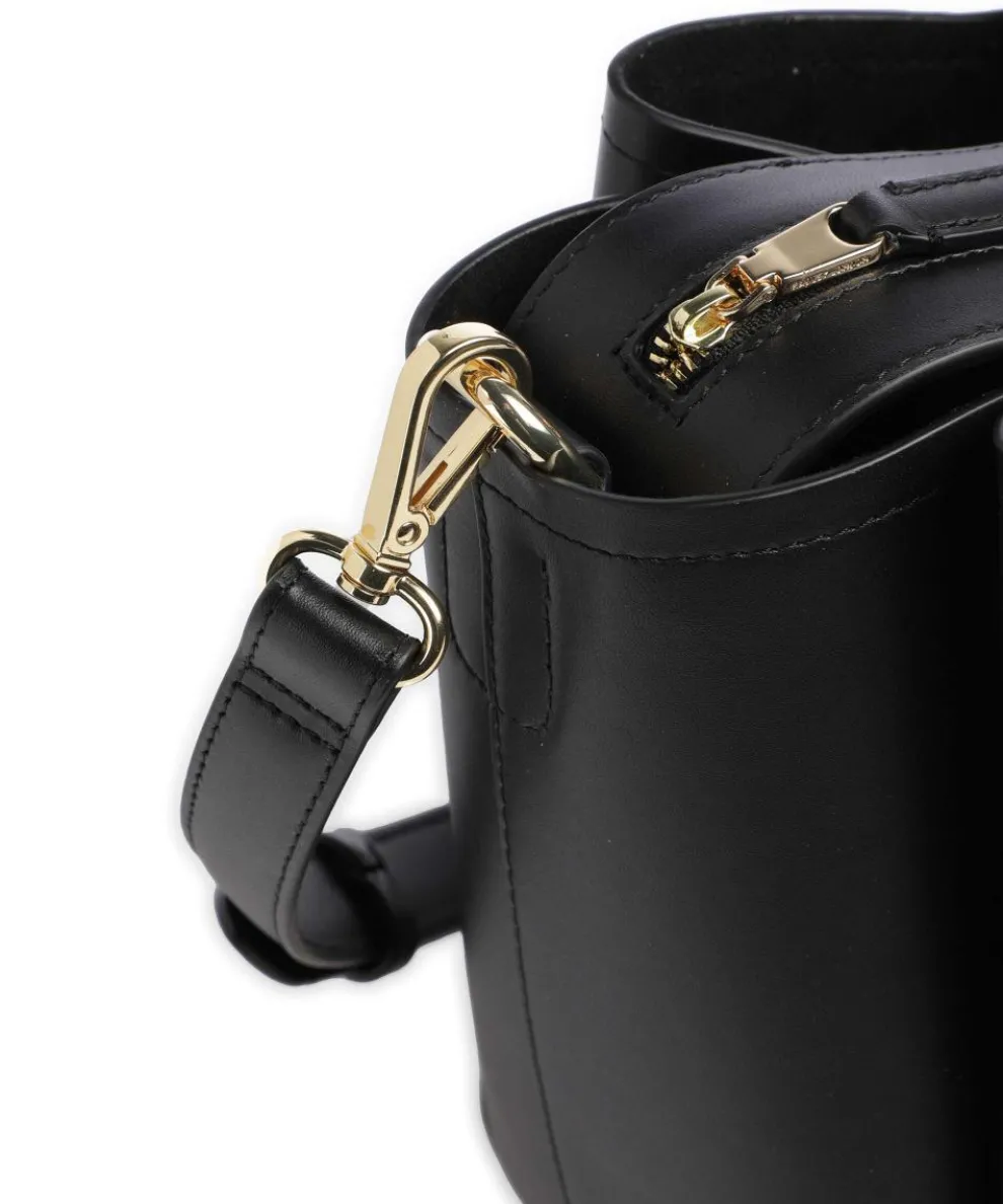 Bathurst Mews Handtasche fein genarbtes Rindsleder schwarz