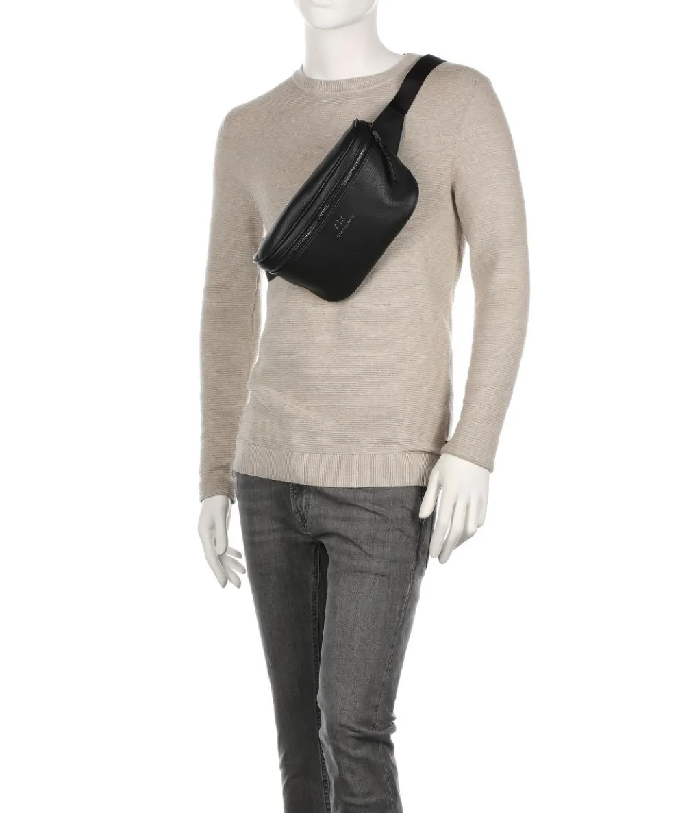 Dino Gürteltasche Lederimitat schwarz