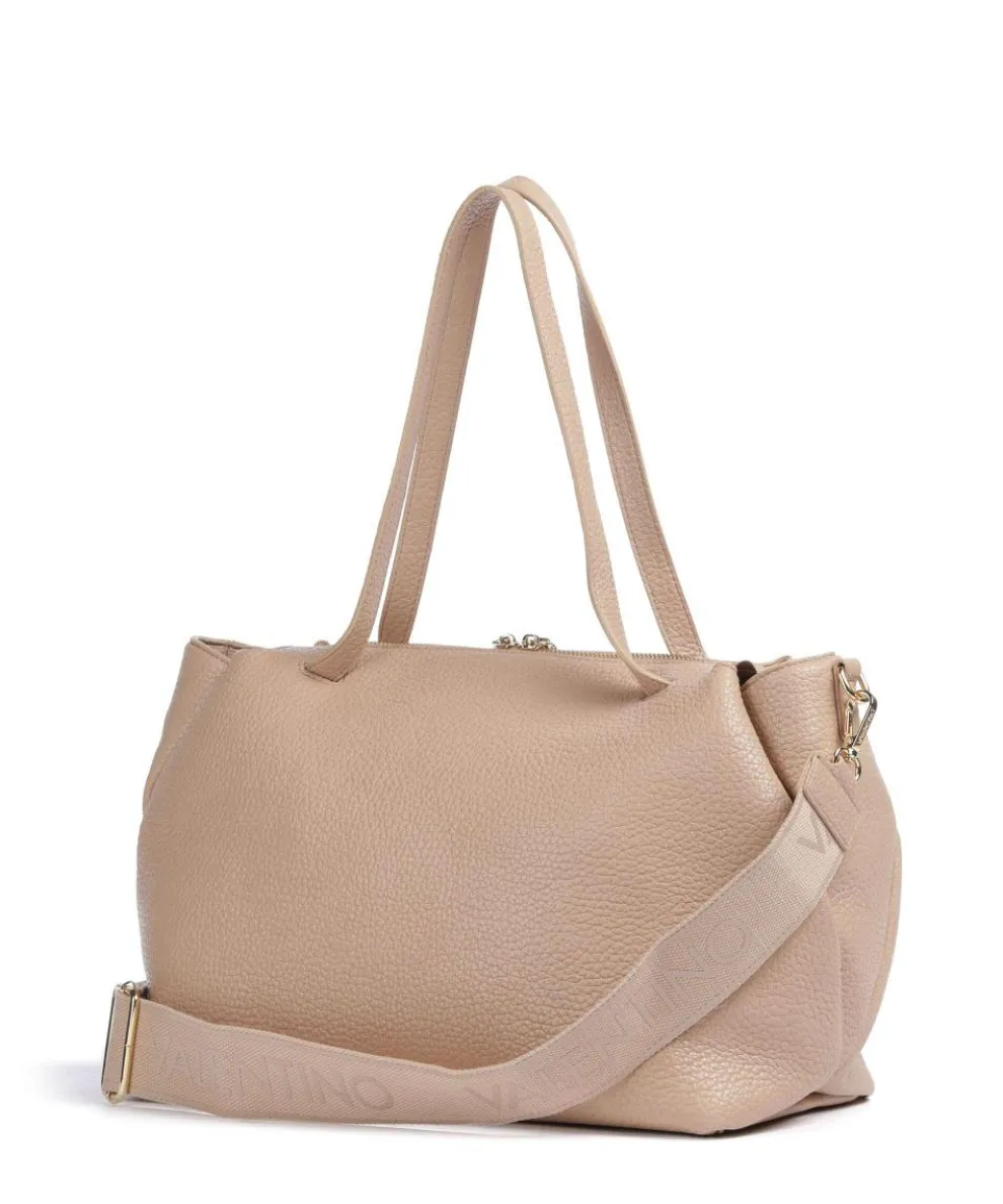 Blossom Re Shopper Lederimitat beige