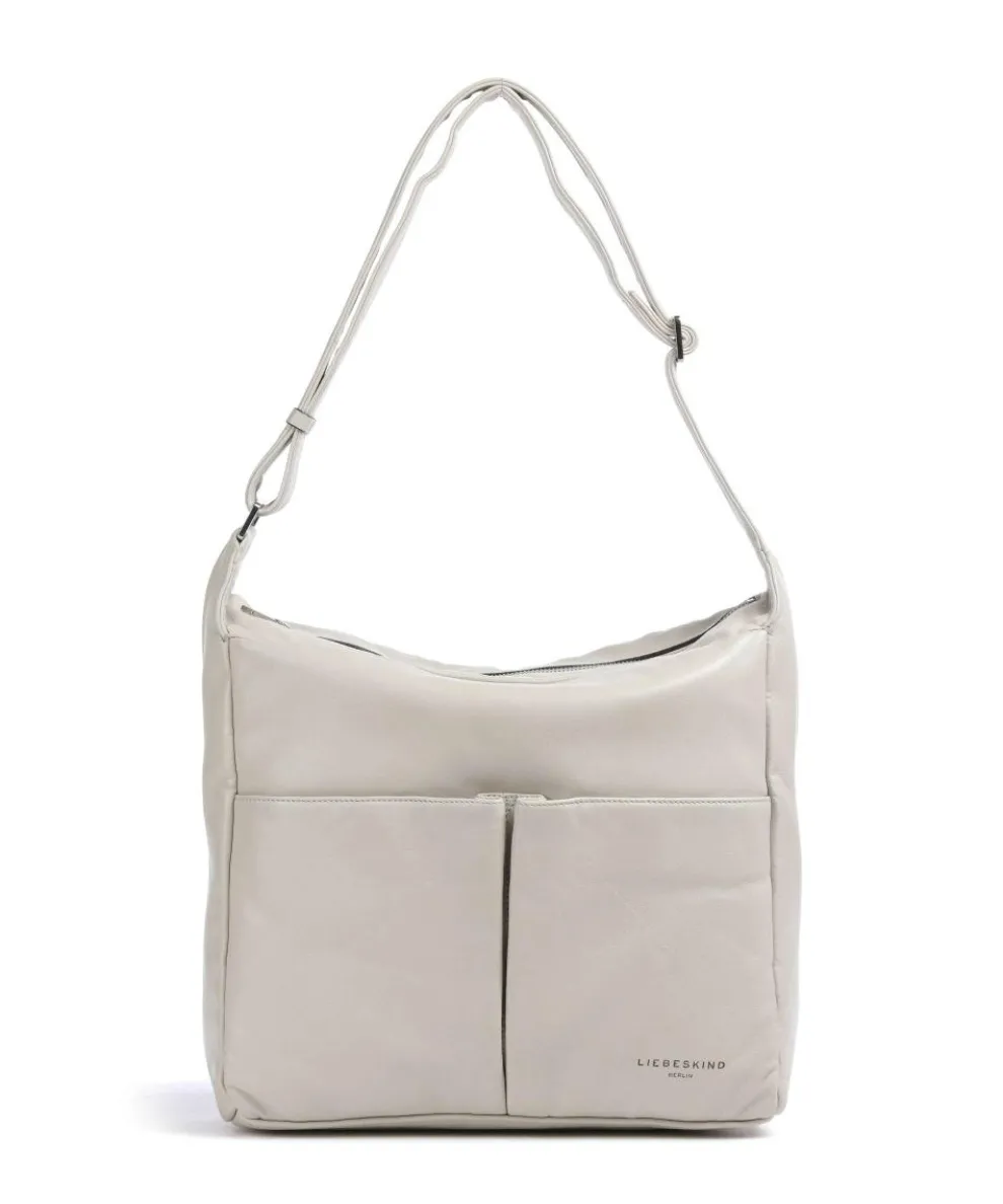 Hera Sheep Natuarl M Beuteltasche Schafsleder elfenbein