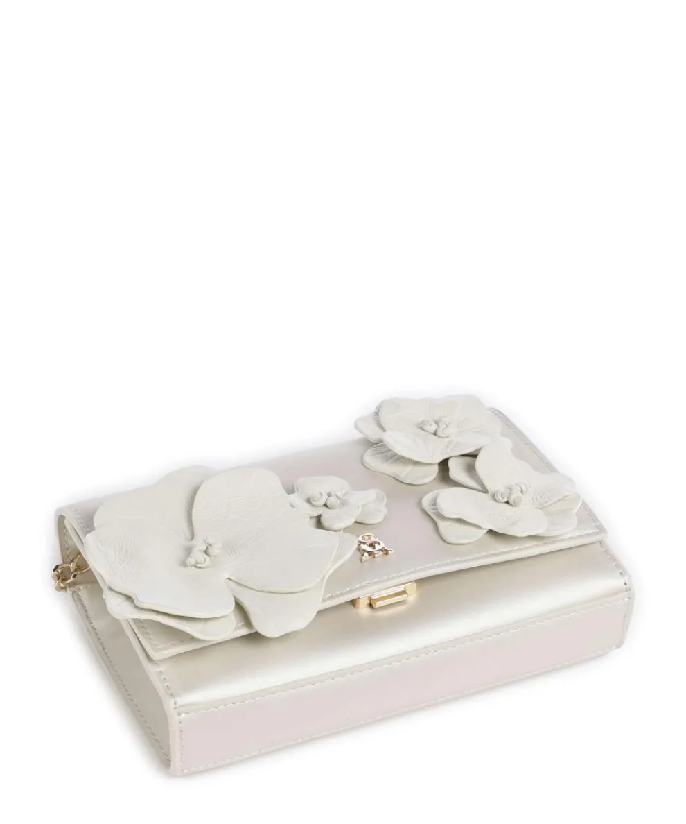 BFLORALS Schultertasche Polyurethane elfenbein