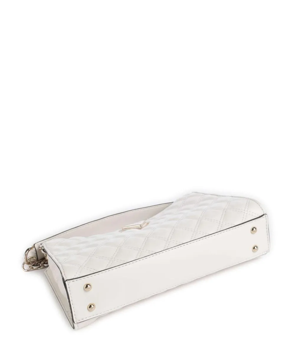 Giully Schultertasche Lederimitat elfenbein