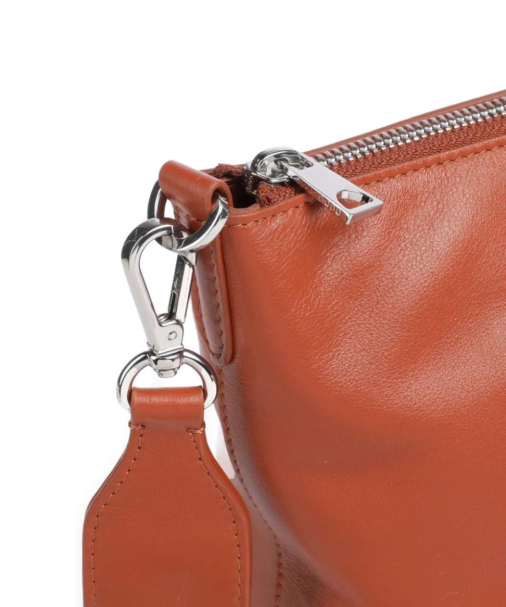 Halmahera Shopper fein genarbtes Kalbsleder rotbraun