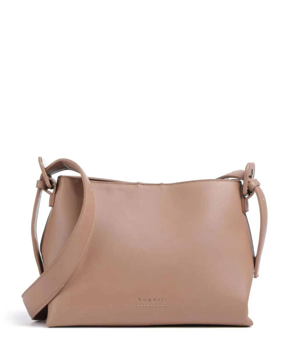 Luna Schultertasche Lederimitat powder