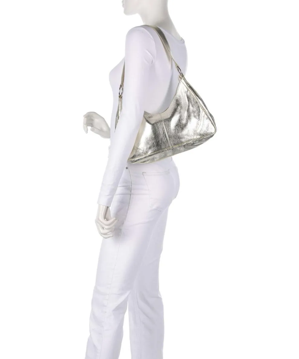 Salvatorgasse 3 Schultertasche genarbtes Rindsleder gold