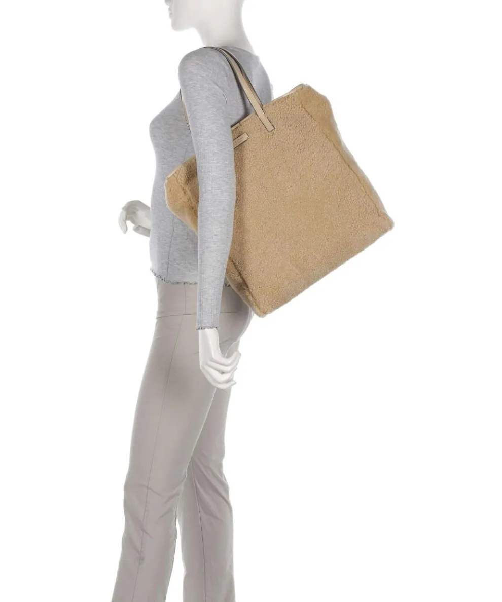 Mirra Wow Shopper Fell, Rindsleder hellbraun