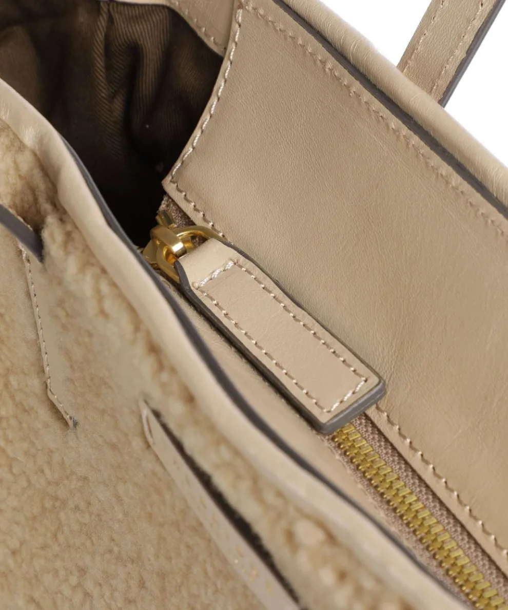 Mirra Wow Shopper Fell, Rindsleder hellbraun