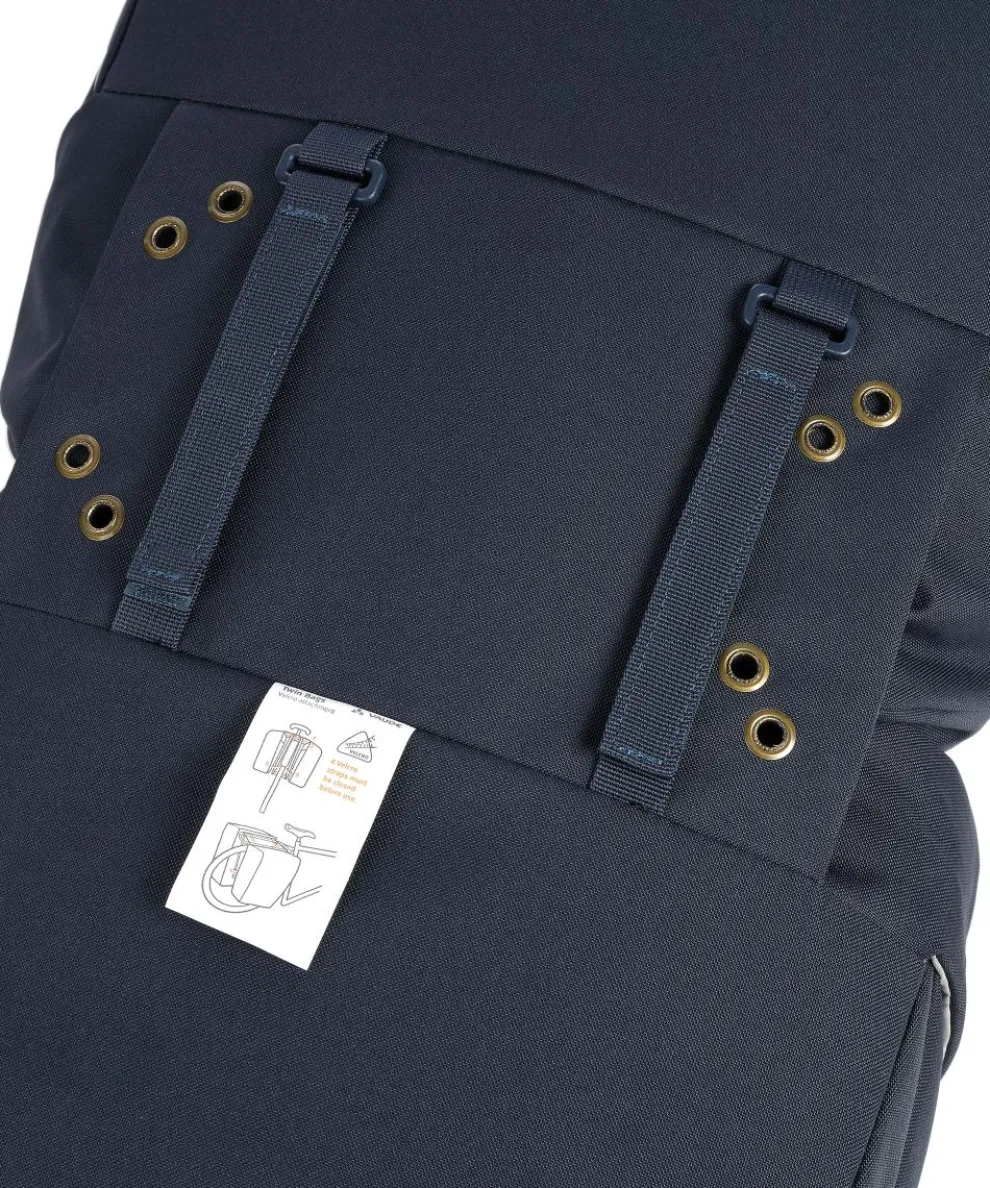 Urban TwinRoadster Gepäcktasche recyceltes Polyester dunkelblau