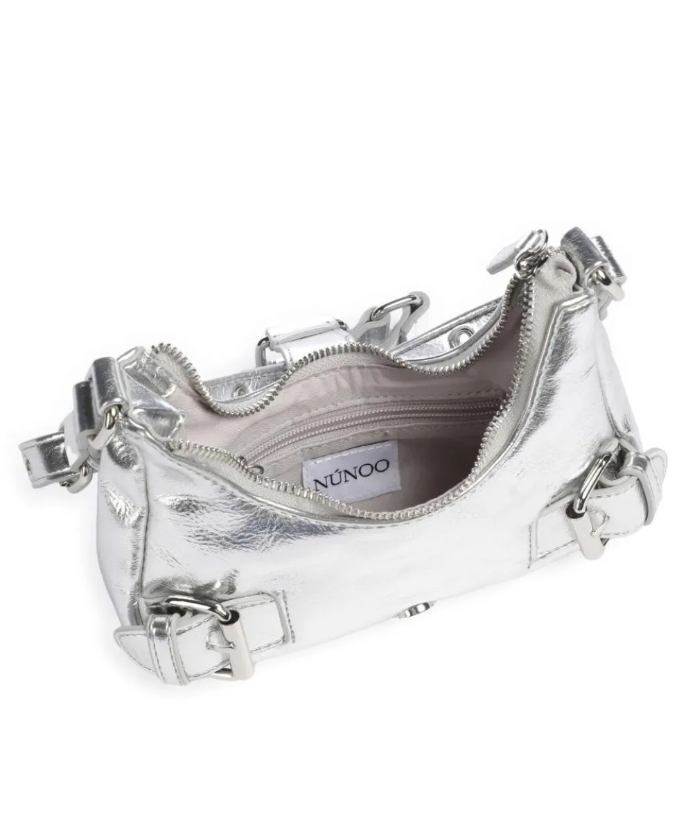 Recycled Cool Palma Schultertasche recyceltes Nylon silber