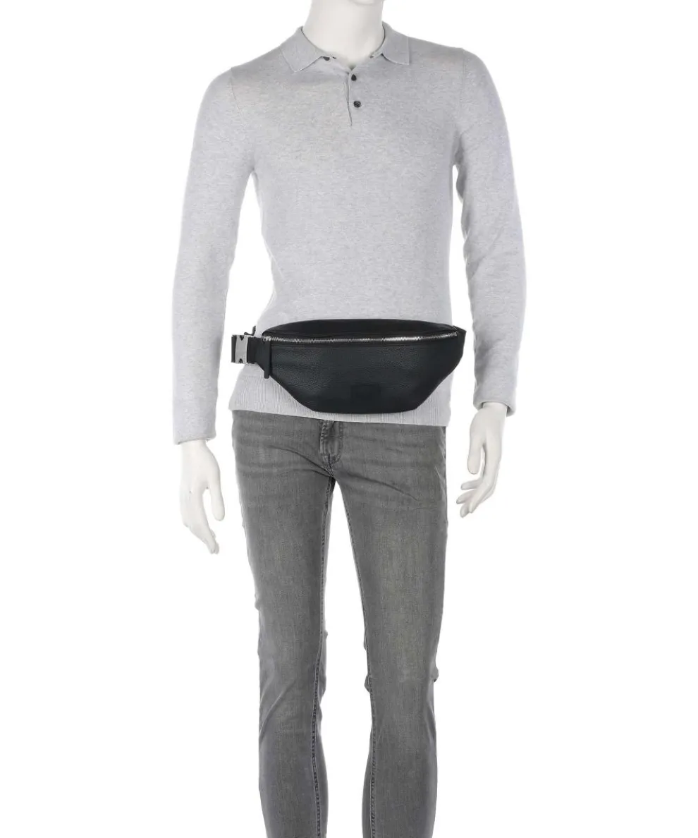 Ethon 2.0 Gürteltasche Lederimitat schwarz