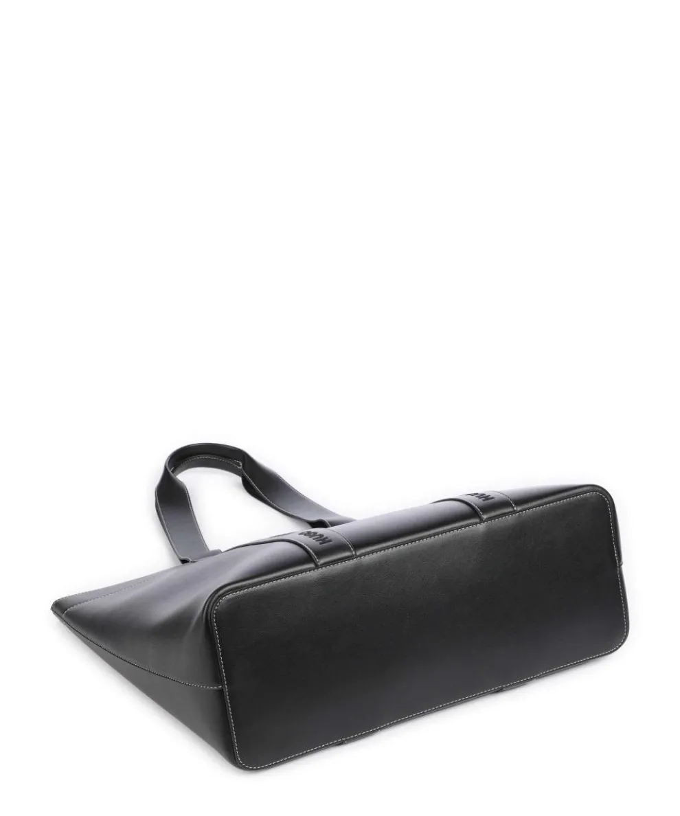 Becky Shopper Lederimitat schwarz