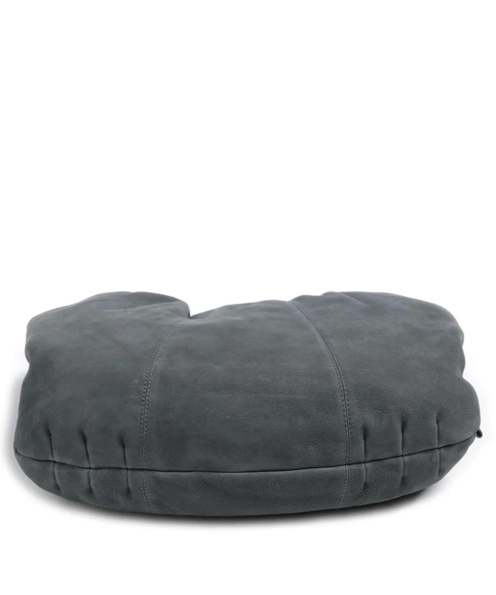 Amelie´s Nettle Bed Ginseng Beuteltasche aufgerautes Leder dunkelgrün