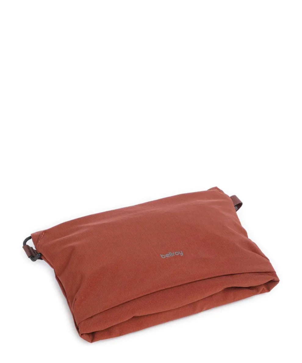 Lite Umhängetasche recyceltes Nylon bernstein