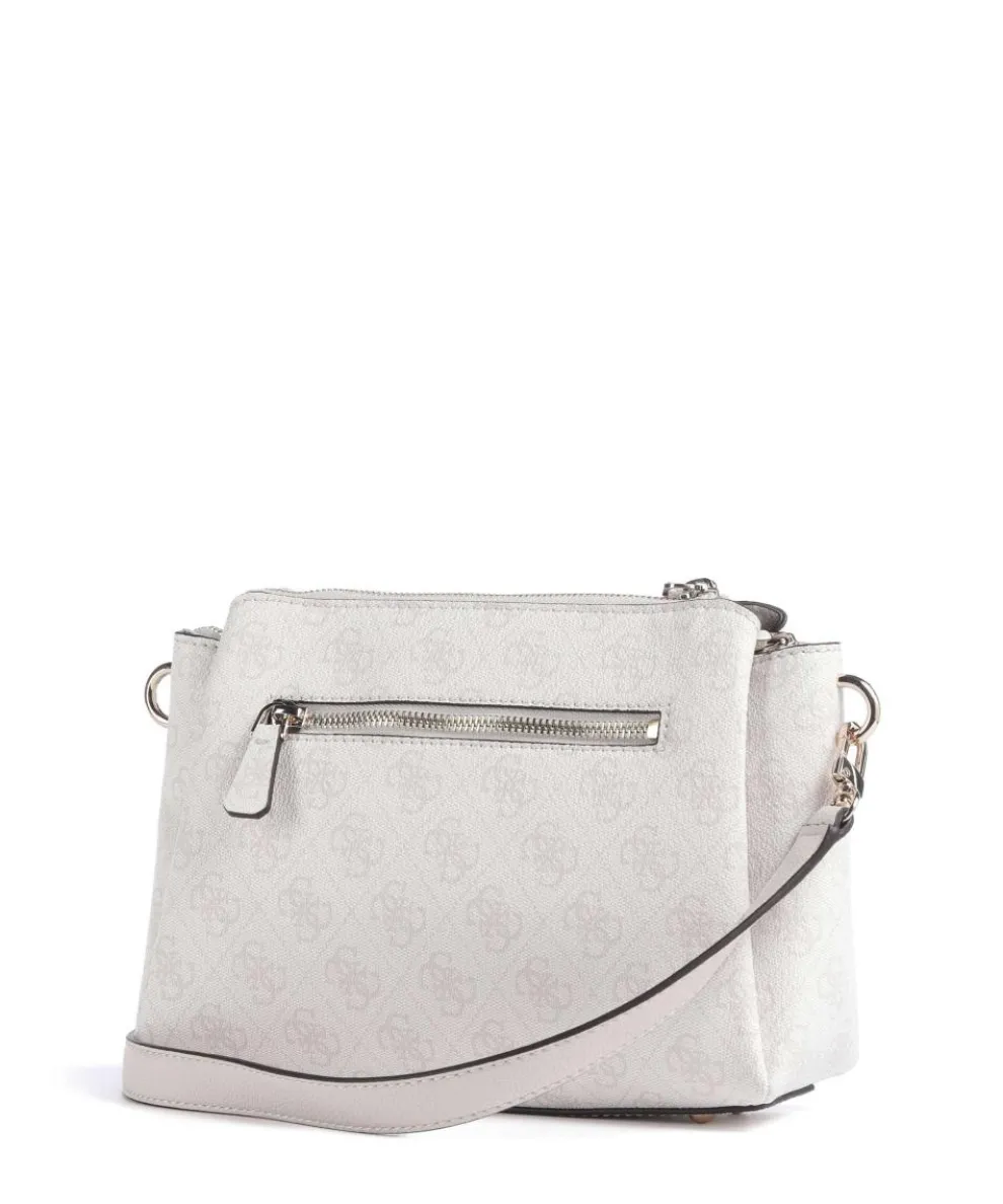 Noelle Umhängetasche Lederimitat weiß