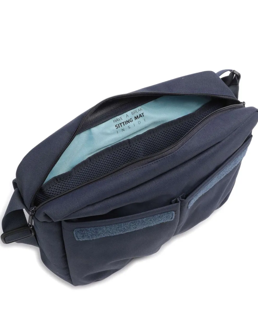 Coreway 13 Kuriertasche 13″ recyceltes Polyester dunkelblau