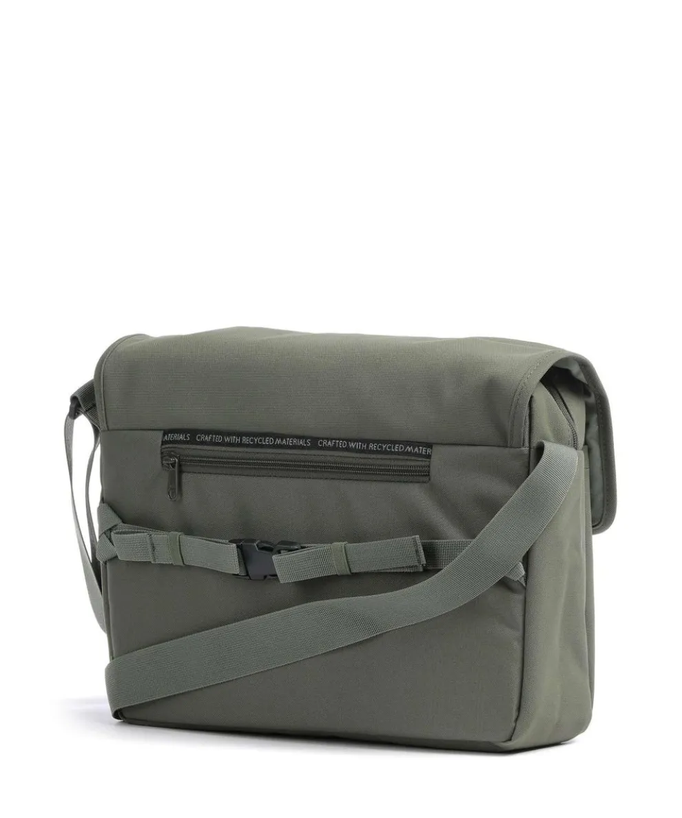 Coreway 13 Kuriertasche 13″ recyceltes Polyester olivgrün