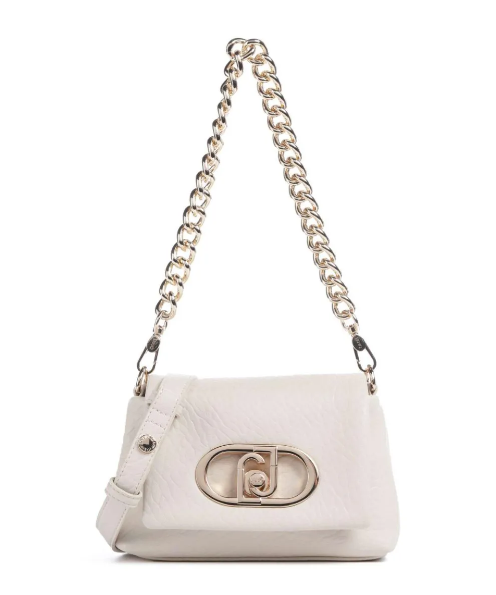 Icon S Schultertasche Lederimitat elfenbein