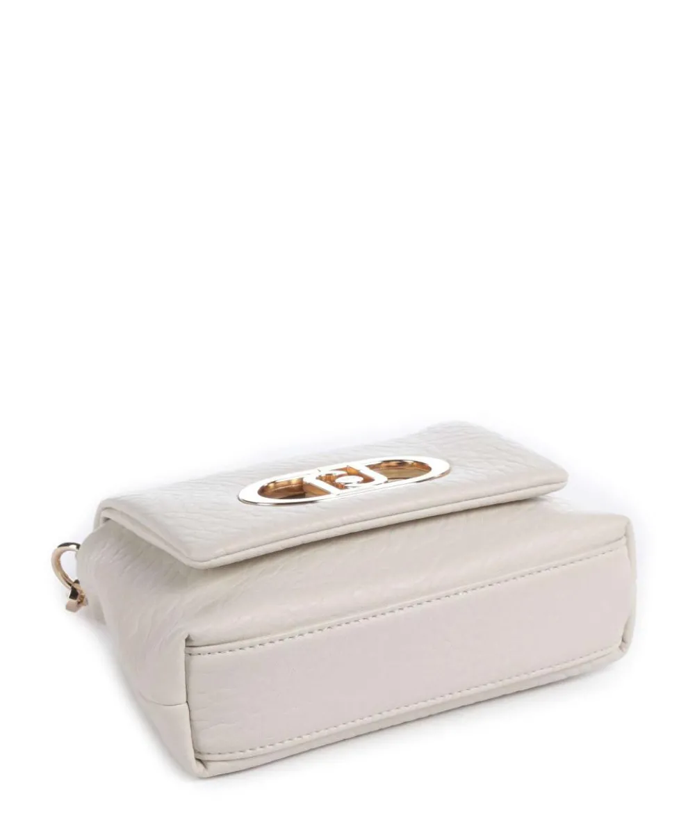 Icon S Schultertasche Lederimitat elfenbein