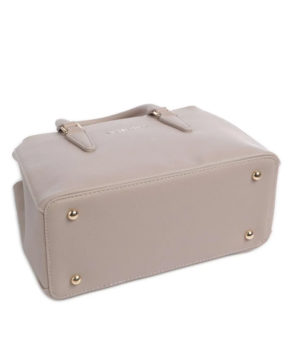 Zero Re Handtasche Lederimitat beige
