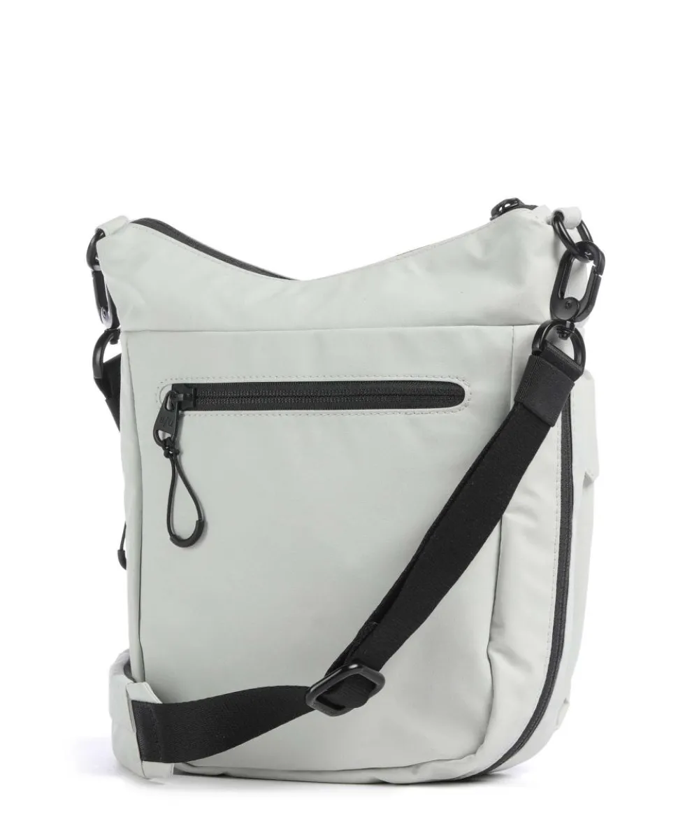 Japan RE Yura RE Umhängetasche recyceltes Nylon hellgrau