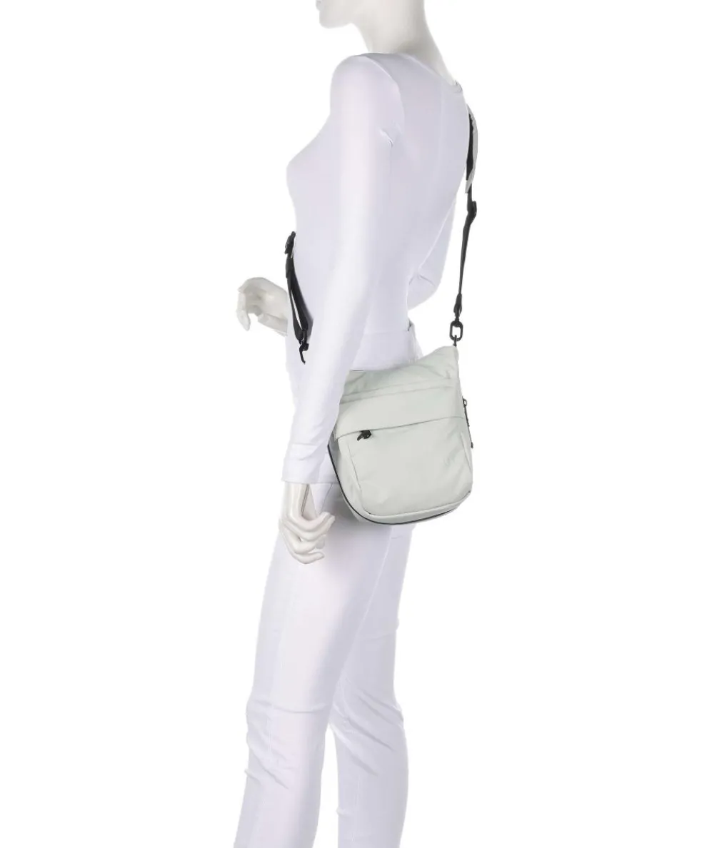 Japan RE Yura RE Umhängetasche recyceltes Nylon hellgrau