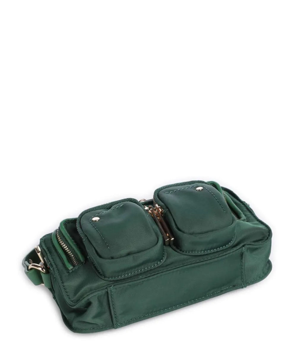 Recycled Nylon Helena Umhängetasche recyceltes Nylon dunkelgrün