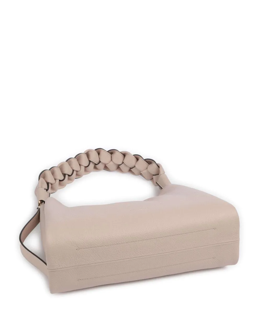 Boheme Grana Double Schultertasche genarbtes Leder altrosa