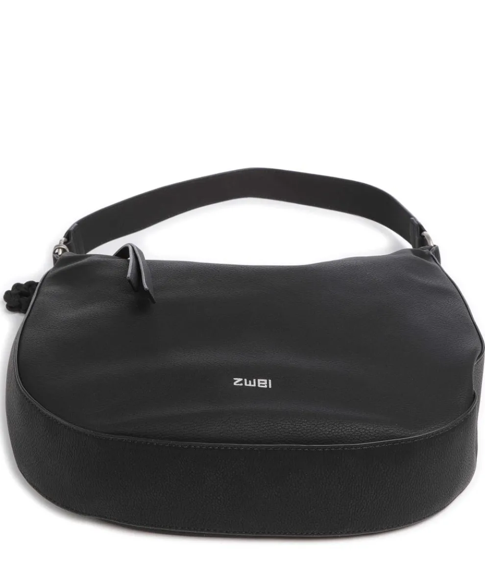 Yuna YU110 Beuteltasche Lederimitat schwarz