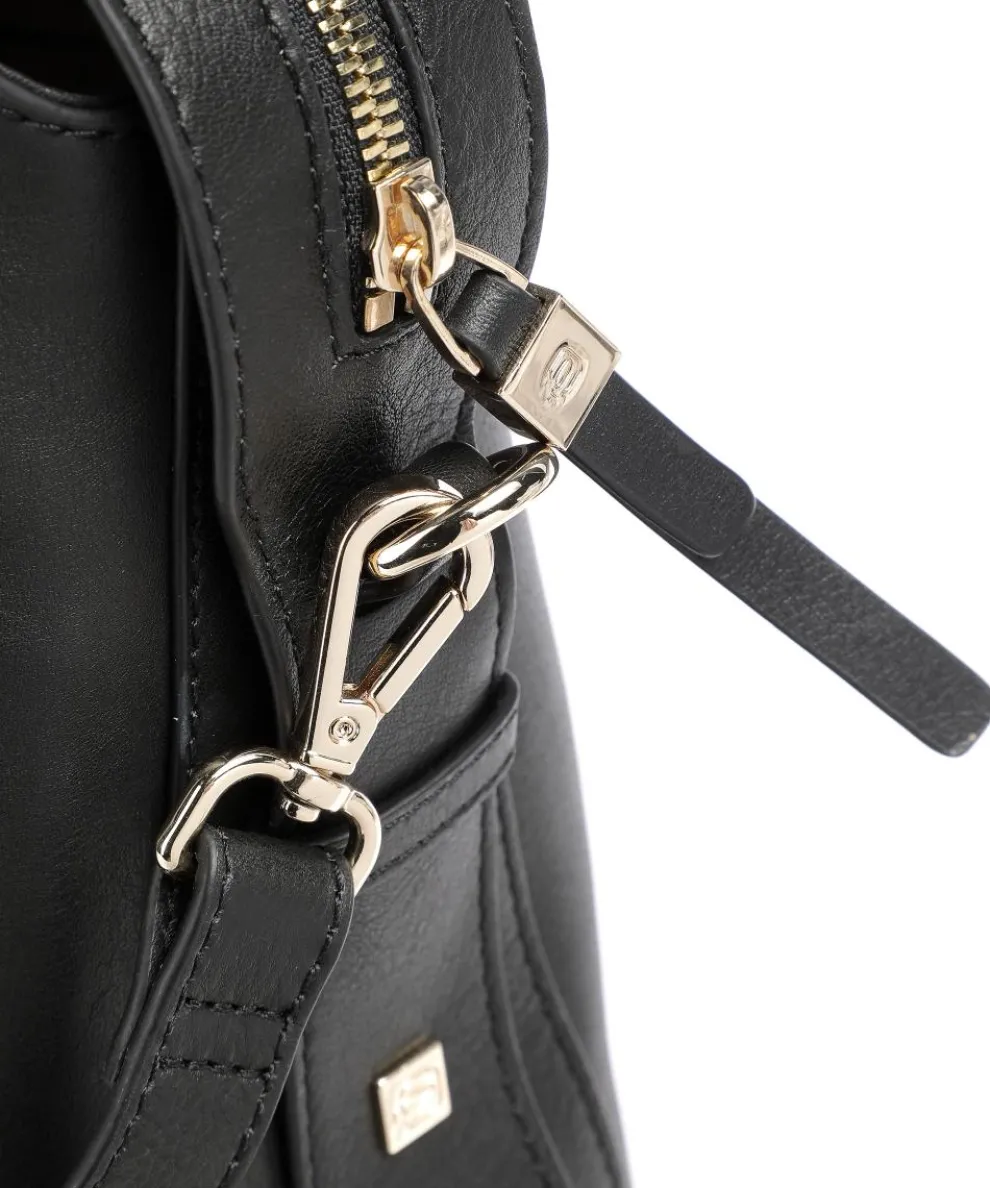 Circle Aktentasche 14″ genarbtes Leder schwarz