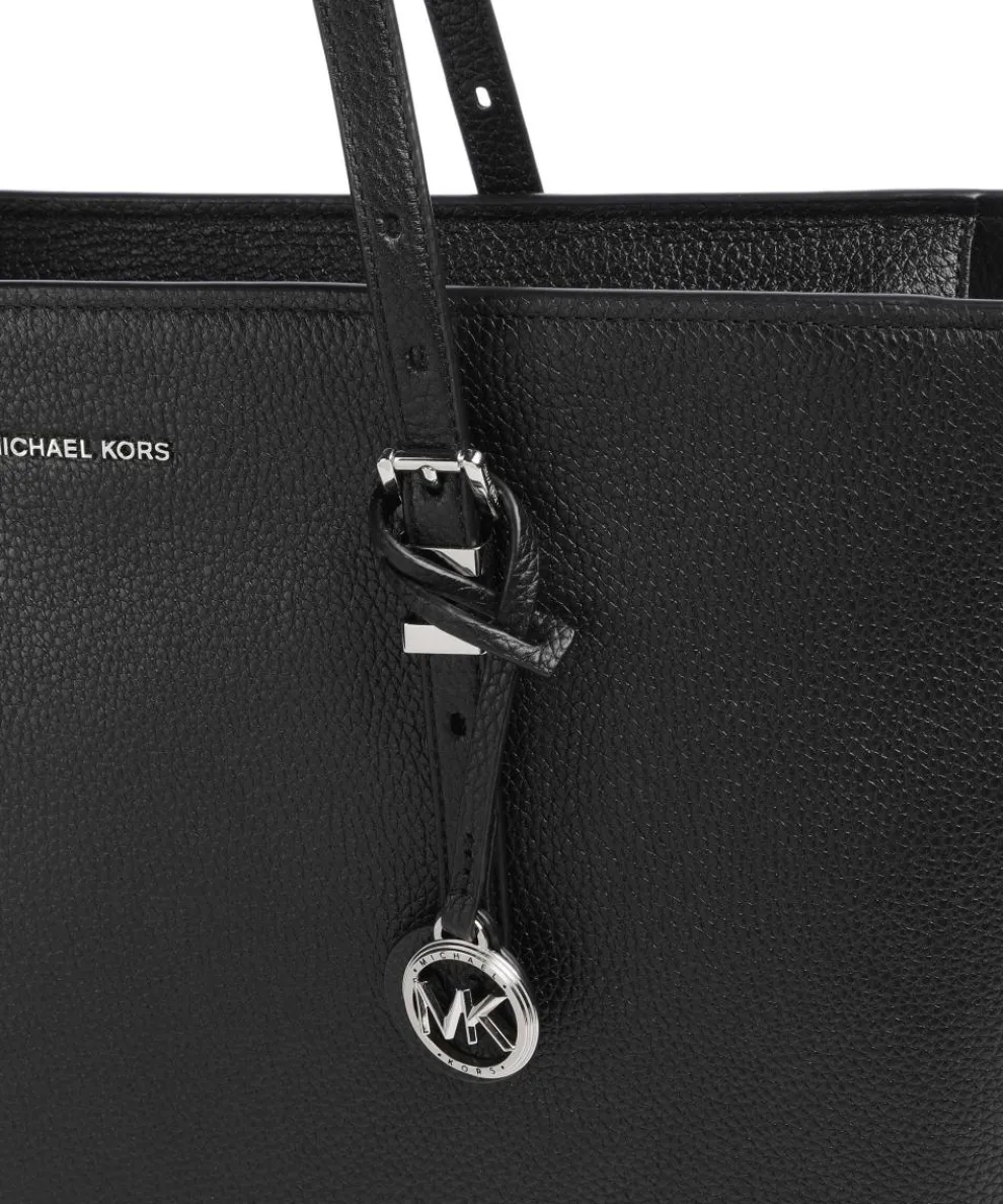 Quinn Large Shopper fein genarbtes Rindsleder schwarz