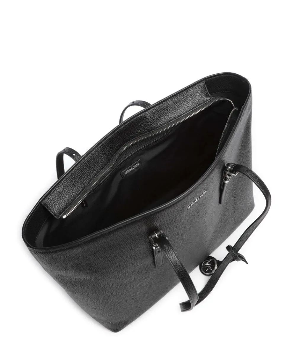 Quinn Large Shopper fein genarbtes Rindsleder schwarz