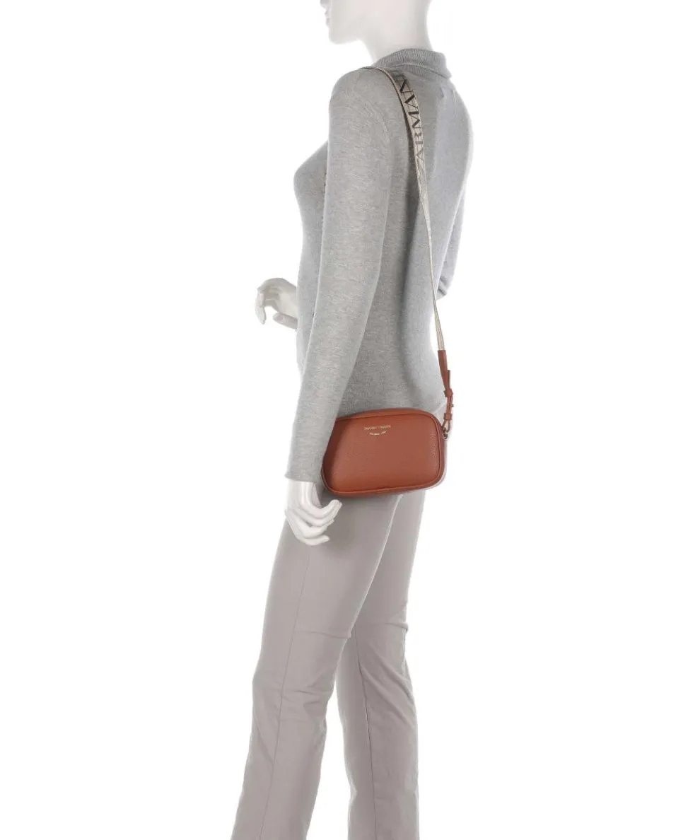 Lilly Umhängetasche Lederimitat braun