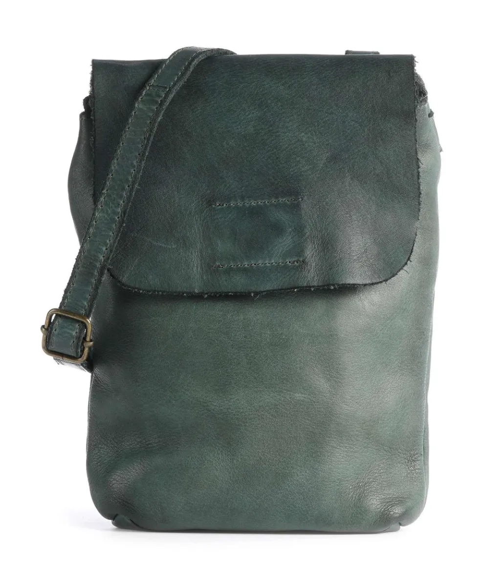 Submarine Umhängetasche Rindsleder dunkelgrün
